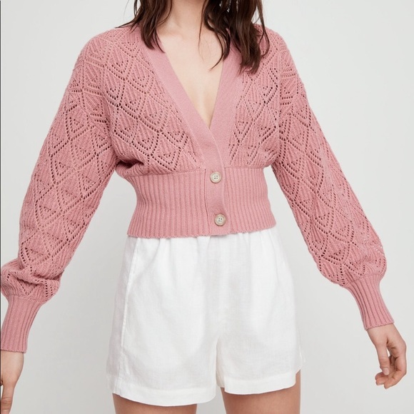 SOLD DEPOP Wilfred Thais Plunge Cardigan - Picture 2 of 15